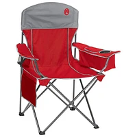 Coleman Oversized Quad Folding Outdoor Chair with Cooler - Red