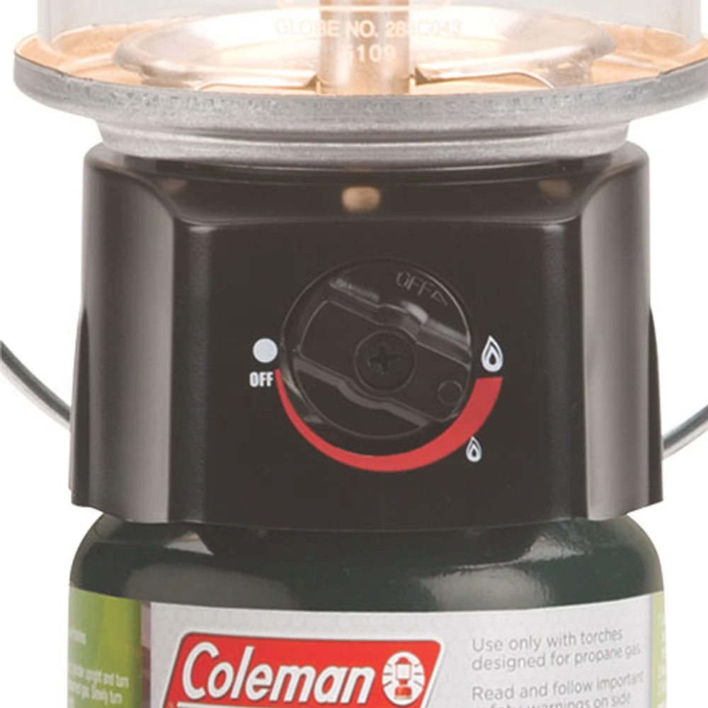 Coleman Deluxe 1000 Lumens Propane Lantern - Black