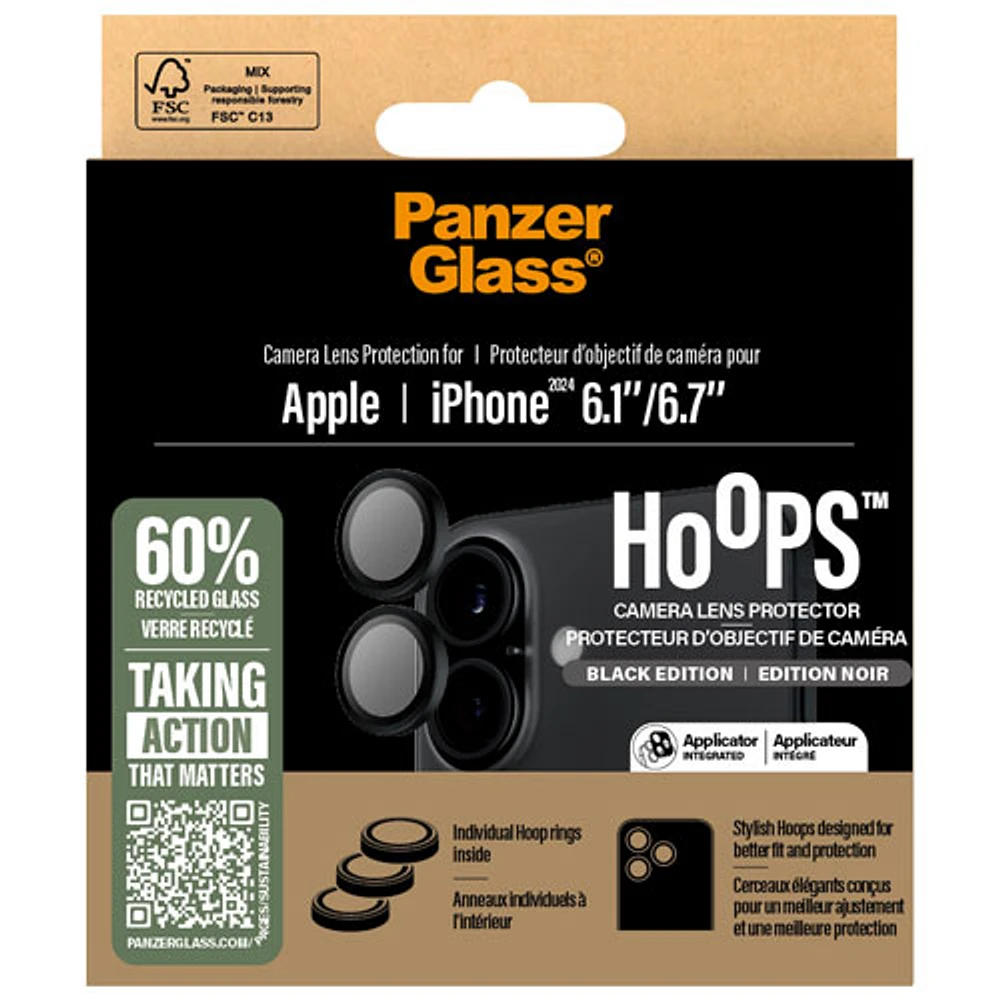 PanzerGlass Hoops Camera Lens Protector for iPhone 16/16 Plus