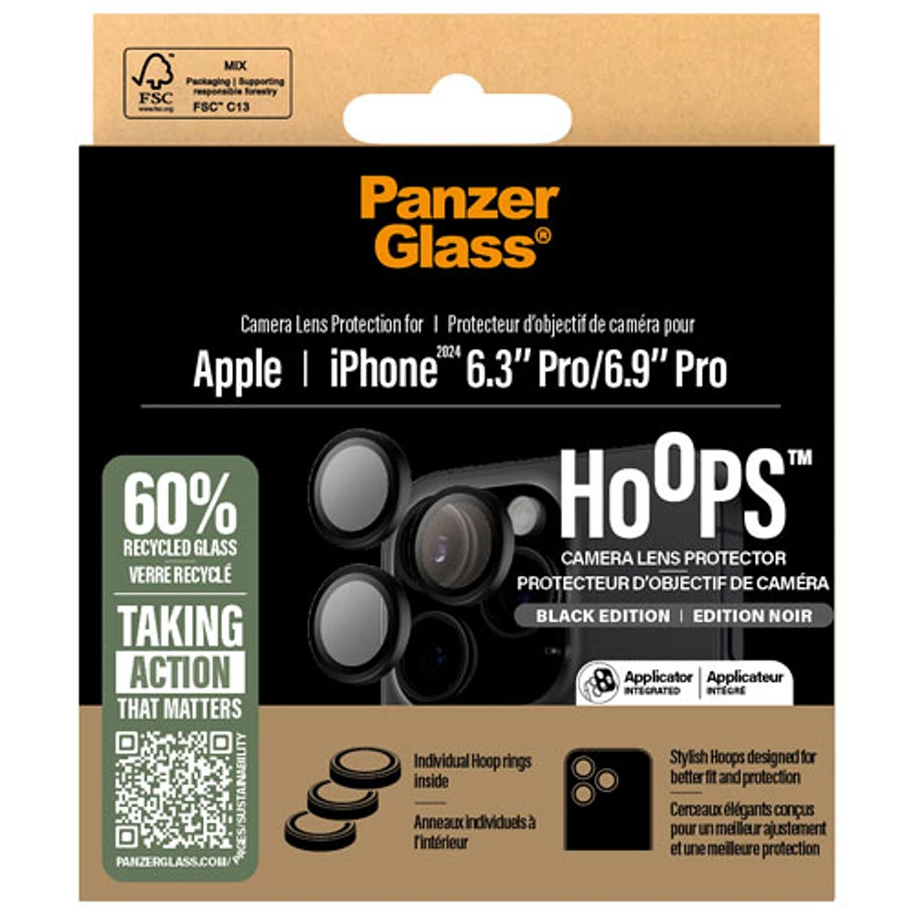 PanzerGlass Hoops Camera Lens Protector for iPhone 16 Pro/16 Pro Max