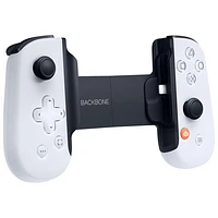 Manette de jeu Backbone One édition PlayStation pour iPhone avec Lightning (2e génération) - Blanc