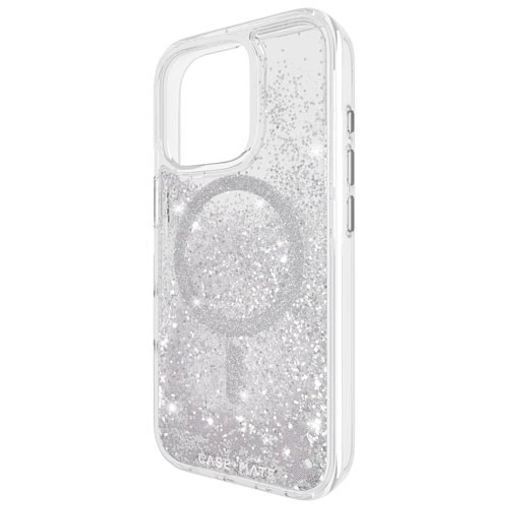 Case-Mate Waterfall Fitted Hard Shell Case with MagSafe for iPhone 16 Pro - Silver