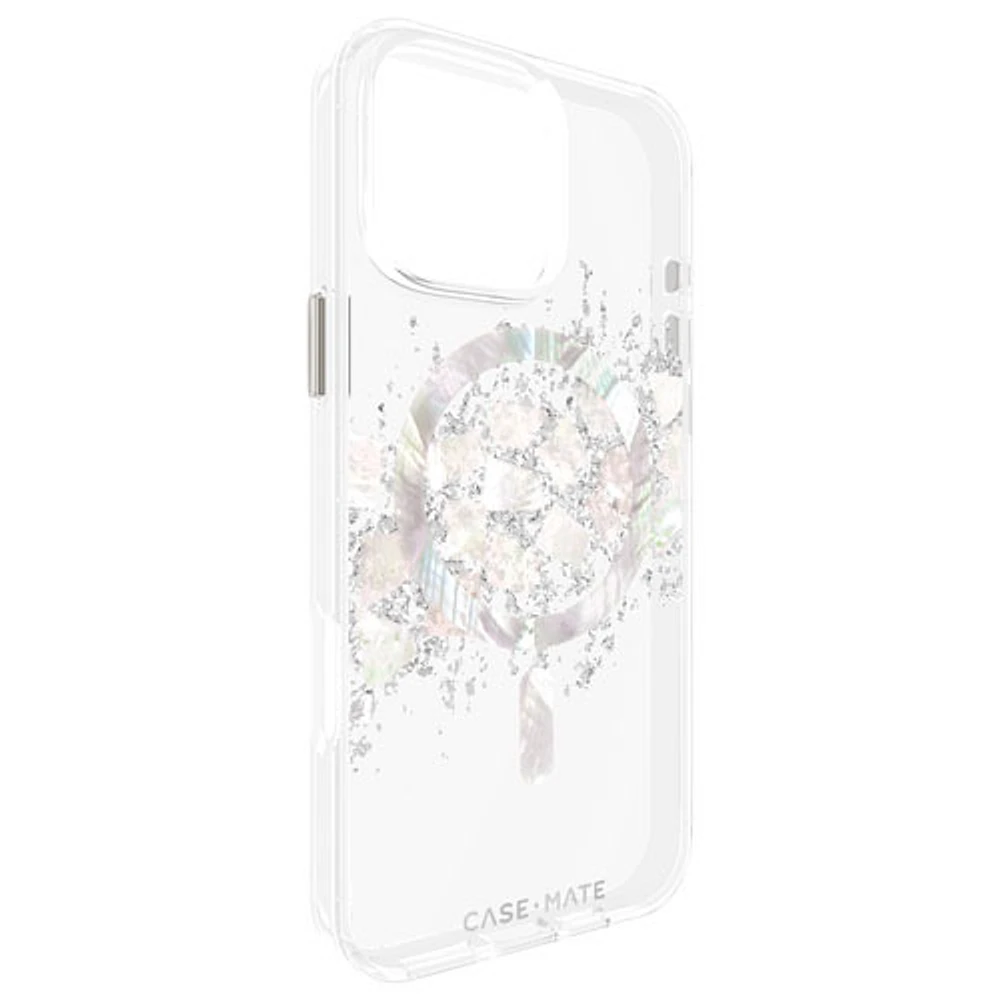 Case-Mate Touch of Pearl Fitted Hard Shell Case with MagSafe for iPhone 16 Pro Max - Touch of Pearl