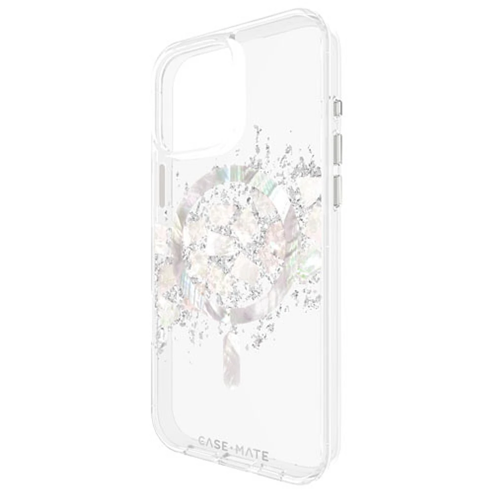 Case-Mate Touch of Pearl Fitted Hard Shell Case with MagSafe for iPhone 16 Pro Max - Touch of Pearl