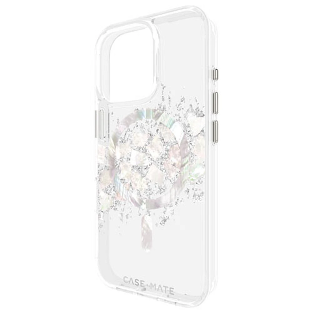 Case-Mate Touch of Pearl Fitted Hard Shell Case with MagSafe for iPhone 16 Pro - Touch of Pearl