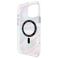 Case-Mate Soap Bubble Fitted Hard Shell Case with MagSafe for iPhone 16 Pro Max - Iridescent