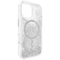 Case-Mate Waterfall Fitted Hard Shell Case with MagSafe for iPhone 16 - Silver