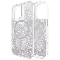 Case-Mate Waterfall Fitted Hard Shell Case with MagSafe for iPhone 16 - Silver