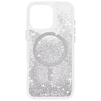 Case-Mate Waterfall Fitted Hard Shell Case with MagSafe for iPhone 16 Pro Max - Silver