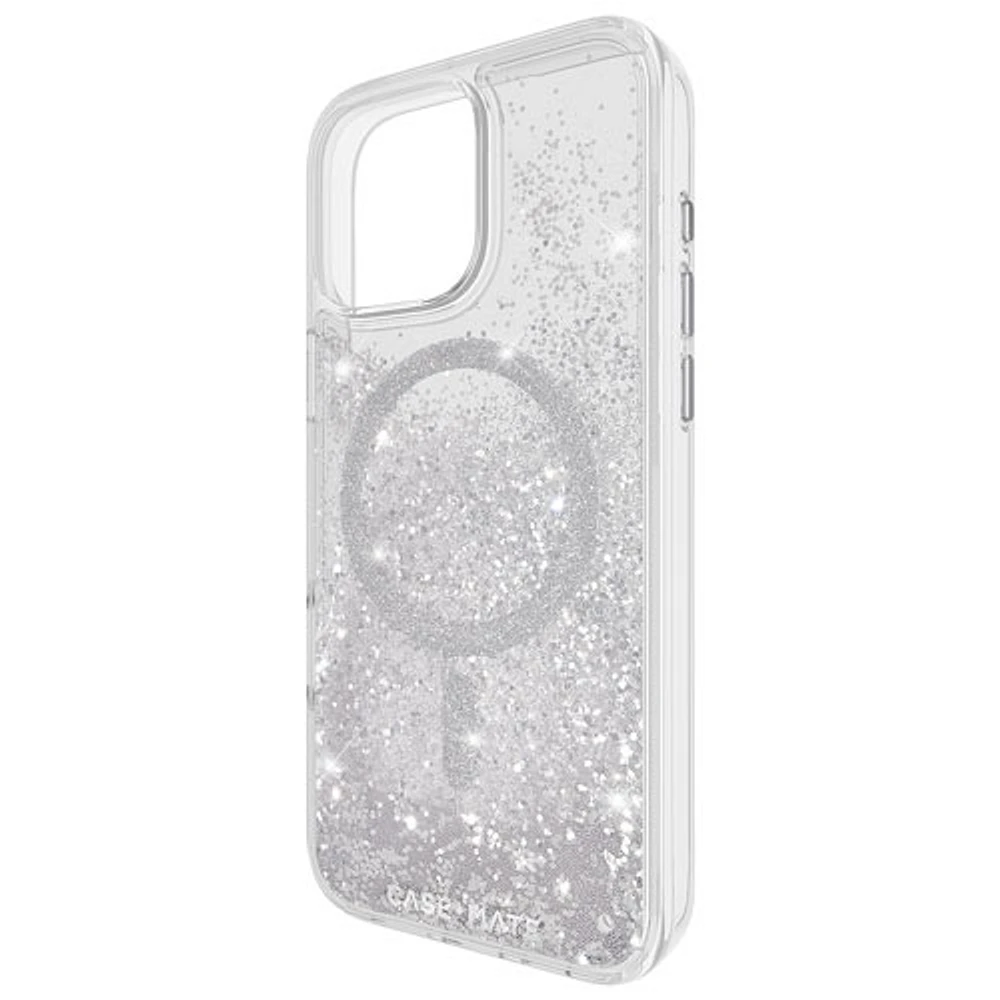 Case-Mate Waterfall Fitted Hard Shell Case with MagSafe for iPhone 16 Pro Max - Silver