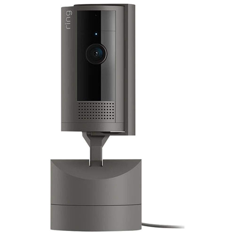 Caméra IP HD 1080p d'intérieur panoramique et inclinable de Ring - Anthracite