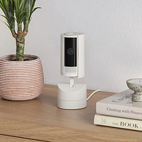 Caméra IP HD 1080p d'intérieur panoramique et inclinable de Ring - Lumière stellaire