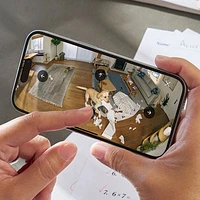 Caméra IP HD 1080p d'intérieur panoramique et inclinable de Ring - Lumière stellaire
