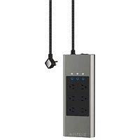 Parasurtenseur à 6 prises avec ports USB Omniport VII d'Austere (7S-PS6-US1) - Gris