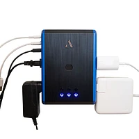 Parasurtenseur à 4 prises avec ports USB Omniport V d'Austere (5S-PS4-US1) - Noir