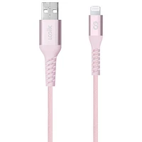 Câble tissé USB-A à Lightning de 1,2 m (3,9 pi) Vibrance de LOGiiX (LGX-13829)