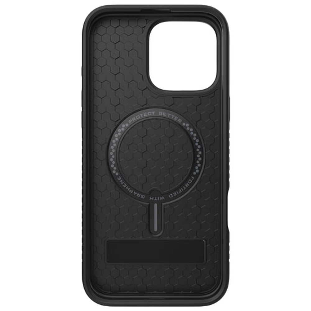 ZAGG Denali Snap with Kickstand Fitted Hard Shell Case for iPhone 16 Pro Max - Black