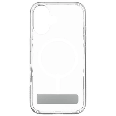 ZAGG Crystal Palace Snap Fitted Hard Shell Case with MagSafe for iPhone 16 - Clear