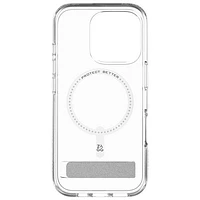 ZAGG Crystal Palace Snap Fitted Hard Shell Case with MagSafe for iPhone 16 Pro - Clear