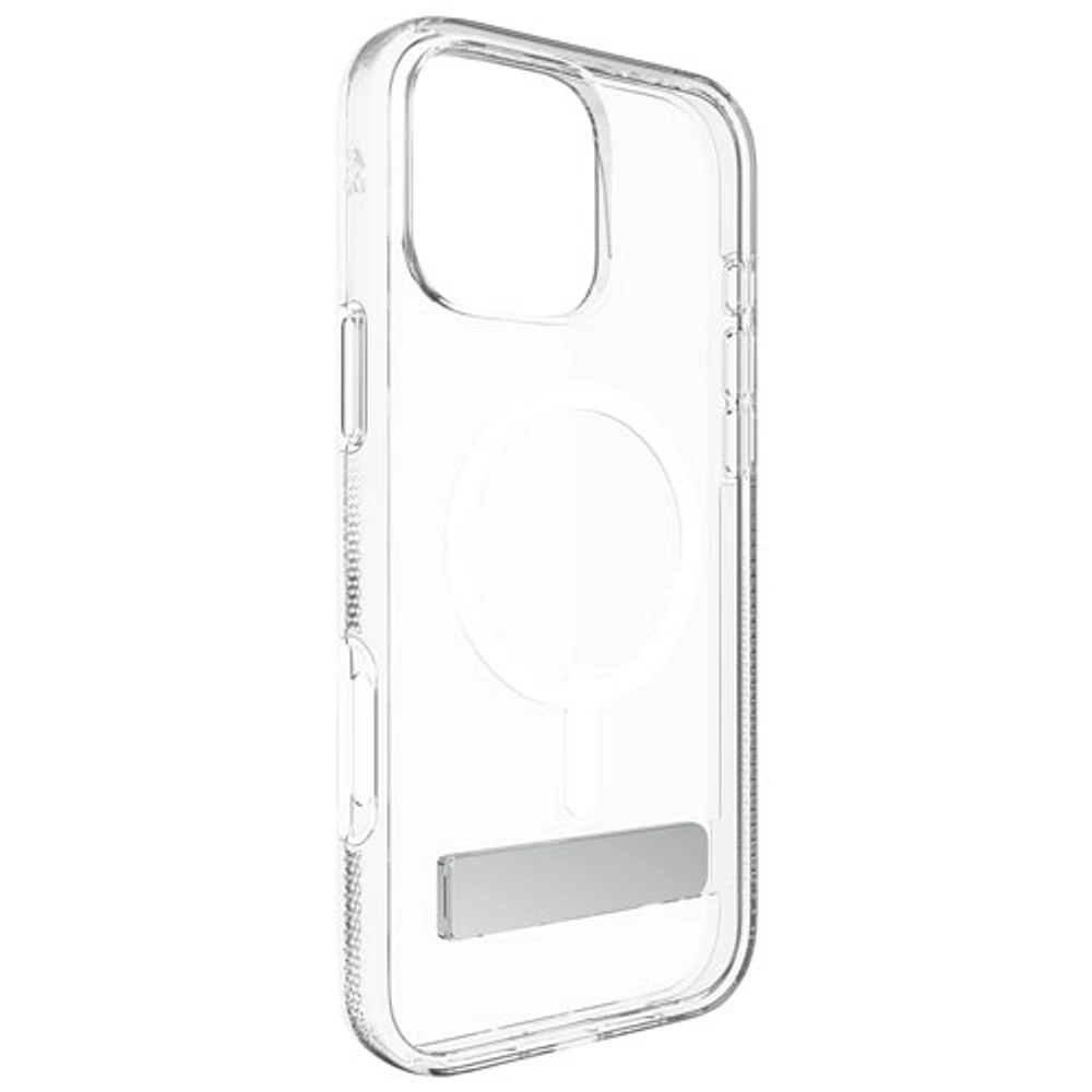 ZAGG Crystal Palace Snap Fitted Hard Shell Case with MagSafe for iPhone 16 Pro Max - Clear