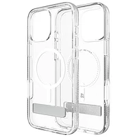 ZAGG Crystal Palace Snap Fitted Hard Shell Case with MagSafe for iPhone 16 Pro Max - Clear