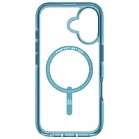 ZAGG Santa Cruz Snap Fitted Hard Shell Case with MagSafe for iPhone 16 - River Blue