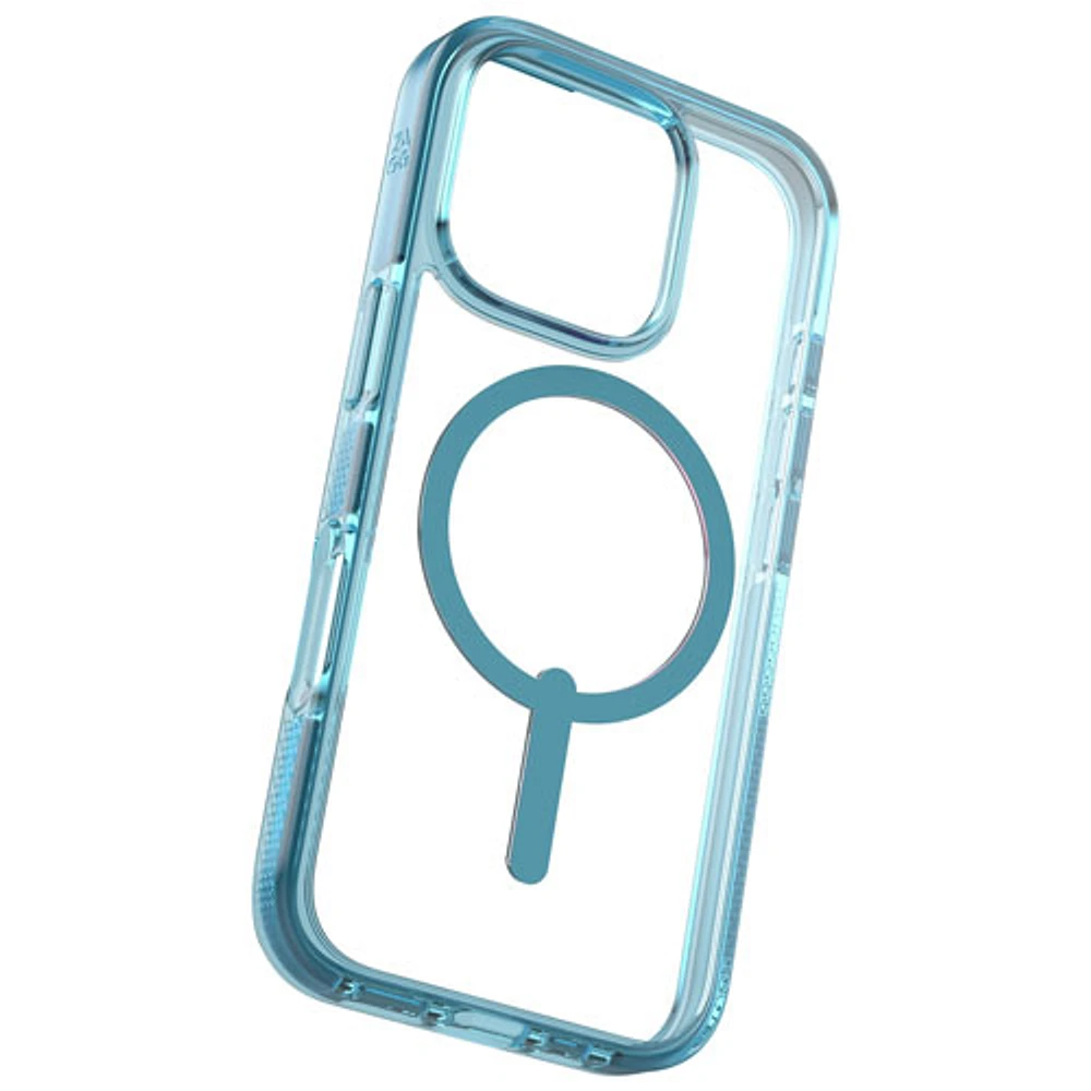 ZAGG Santa Cruz Snap Fitted Hard Shell Case with MagSafe for iPhone 16 Pro - River Blue