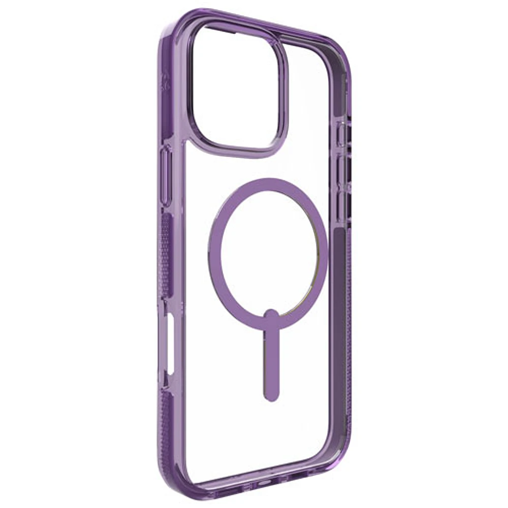 Étui rigide ajusté Santa Cruz Snap de ZAGG avec MagSafe pour iPhone 16 Pro Max - Hyacinthe