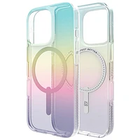 ZAGG Milan Snap Fitted Hard Shell Case with MagSafe for iPhone 16 Pro - Iridescent