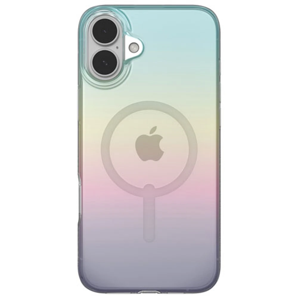 ZAGG Milan Snap Fitted Hard Shell Case with MagSafe for iPhone 16 Plus - Iridescent