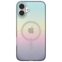 ZAGG Milan Snap Fitted Hard Shell Case with MagSafe for iPhone 16 Plus - Iridescent