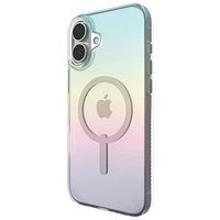 ZAGG Milan Snap Fitted Hard Shell Case with MagSafe for iPhone 16 Plus - Iridescent