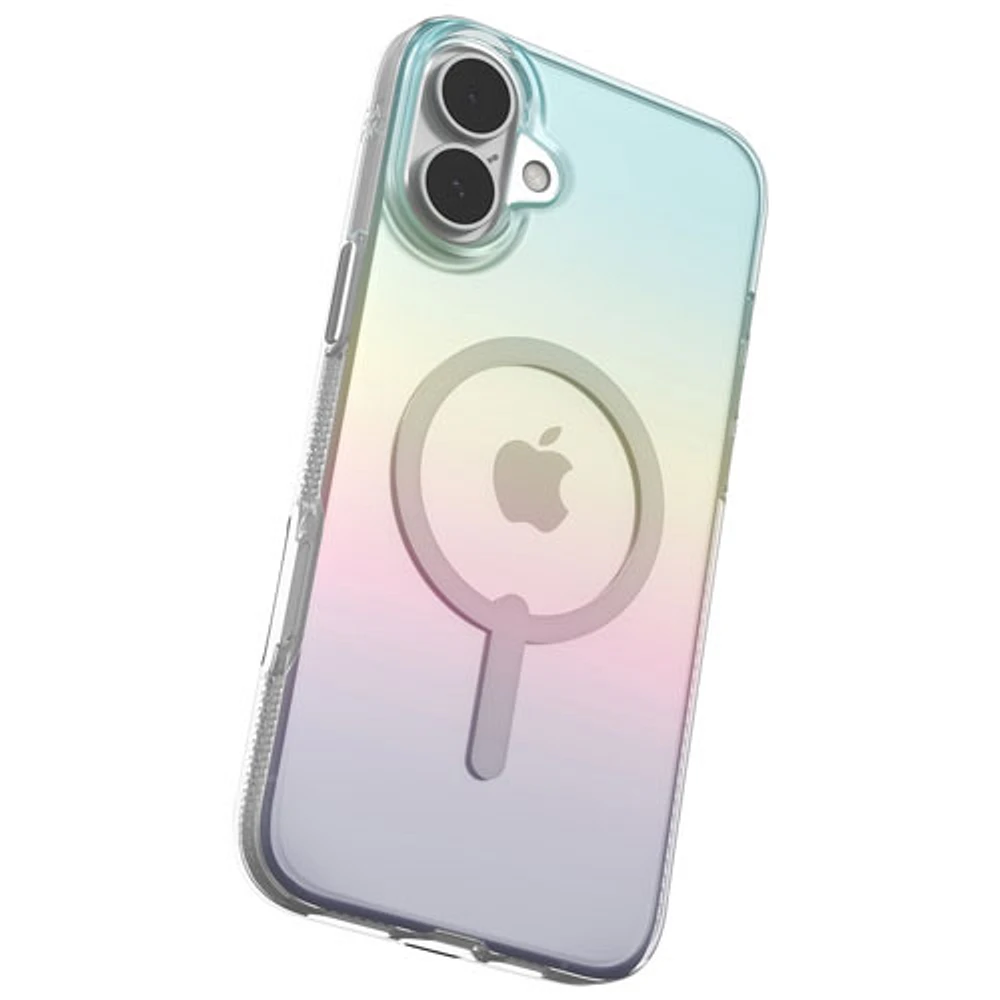 ZAGG Milan Snap Fitted Hard Shell Case with MagSafe for iPhone 16 Plus - Iridescent