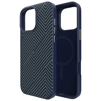 ZAGG London Snap Fitted Hard Shell Case with MagSafe for iPhone 16 Pro Max - Navy Gold