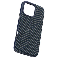 ZAGG London Snap Fitted Hard Shell Case with MagSafe for iPhone 16 Pro Max - Navy Gold