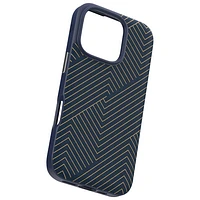 ZAGG London Snap Fitted Hard Shell Case with MagSafe for iPhone 16 Pro - Navy Gold