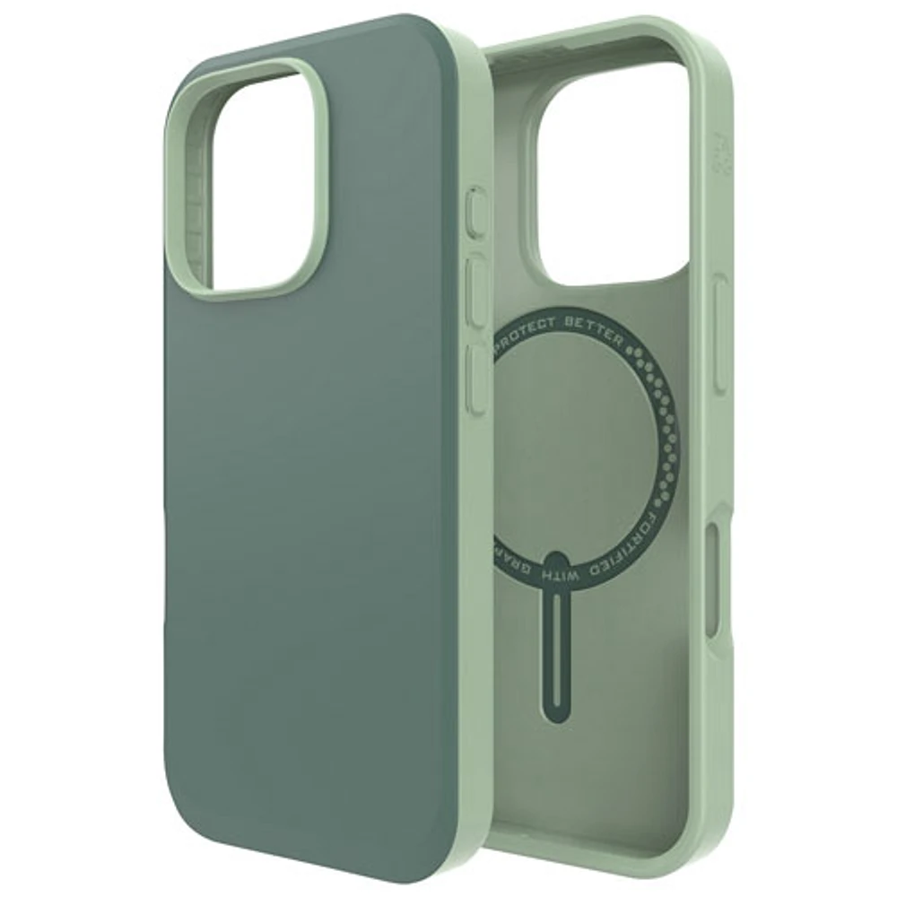 ZAGG SoHo Snap Fitted Hard Shell Case with MagSafe for iPhone 16 Pro - Green