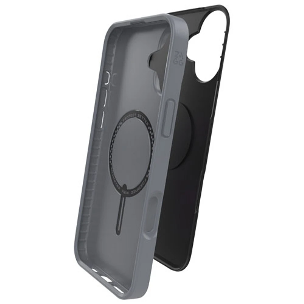 ZAGG SoHo Snap Fitted Hard Shell Case with MagSafe for iPhone 16 Plus - Black