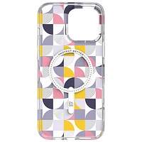 Étui rigide ajusté Milan Snap de ZAGG avec MagSafe pour iPhone 16 Pro Max - Géométrique