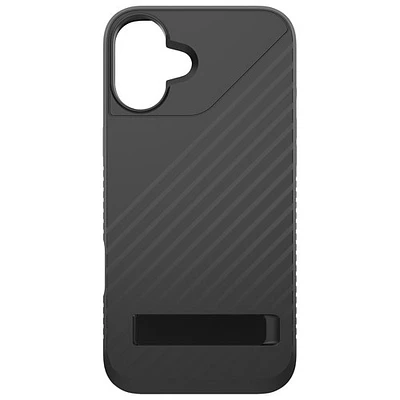 ZAGG Denali Snap with Kickstand Fitted Hard Shell Case for iPhone 16 Plus - Black