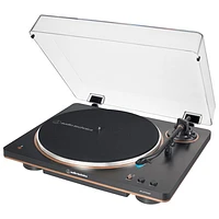 Audio-Technica AT-LP70XBT-BZ Belt Drive Turntable - Black/Bronze