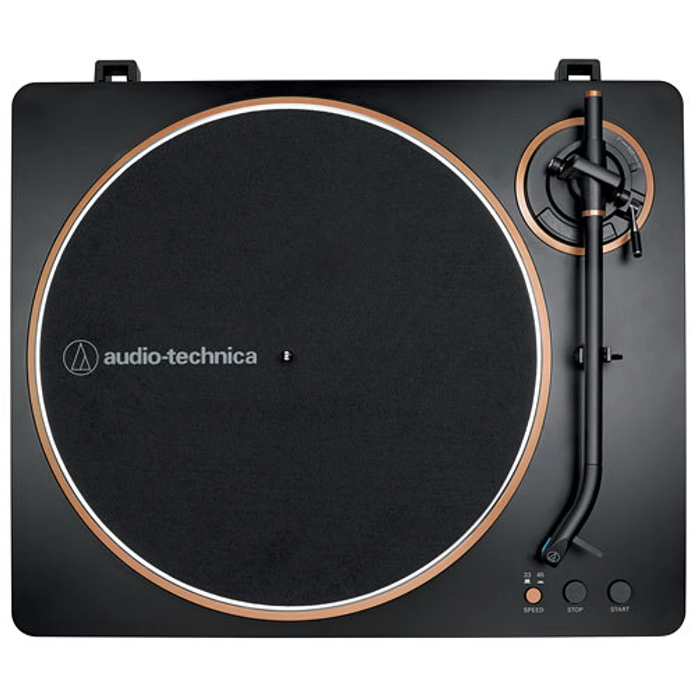 Audio-Technica AT-LP70X-BZ Belt Drive Turntable - Black/Bronze