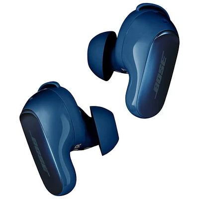 Ãcouteurs boutons 100 % sans fil Ã  suppression du bruit QuietComfort Ultra de Bose - Bleu lunaire
