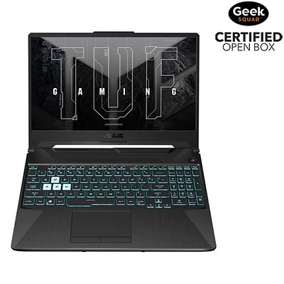 Open Box - ASUS TUF A15 15.6" Gaming Laptop -Graphite Black (AMD Ryzen 5 7535HS/1TB SSD/16GB RAM/GeForce RTX 2050)