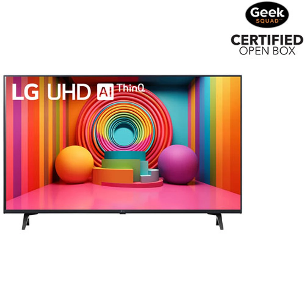 Open Box - LG 43" 4K UHD HDR LED webOS AI ThinQ Smart TV (43UT7590PUA) - 2024