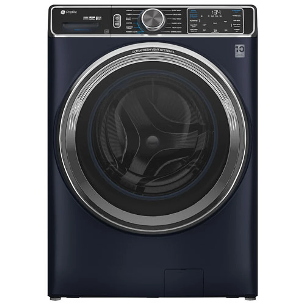 GE Profile 6.1 Cu. Ft. Front Load Steam Washer (PFW870SPVRS) - Sapphire Blue