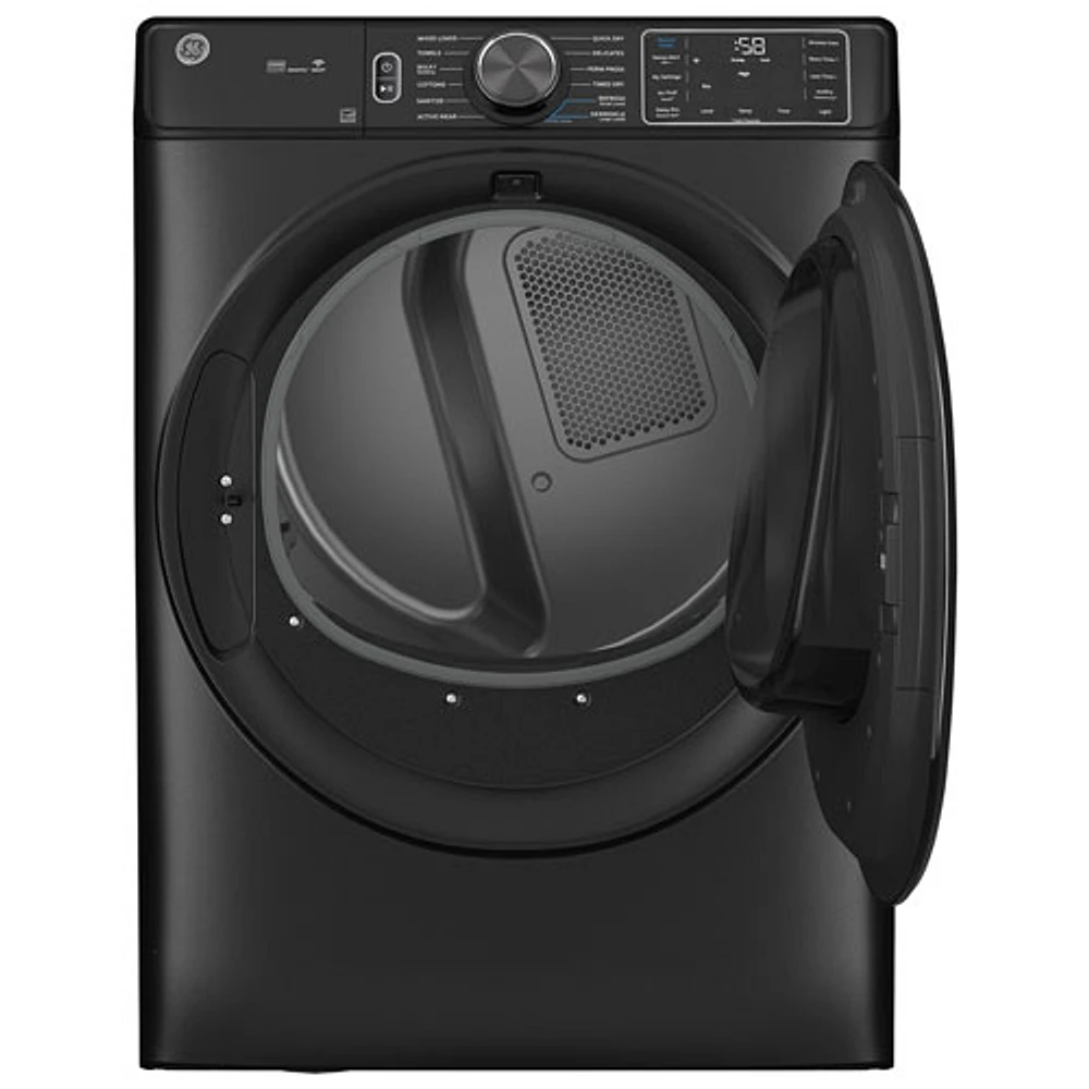 Ge 7.8 Cu. Ft. Electric Steam Dryer (GFD65ESMVDS) - Carbon Graphite