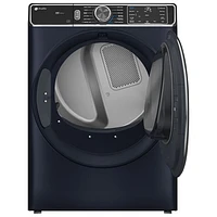 GE Profile 7.8 Cu. Ft. Electric Steam Dryer (PFD87ESMVRS) - Sapphire Blue