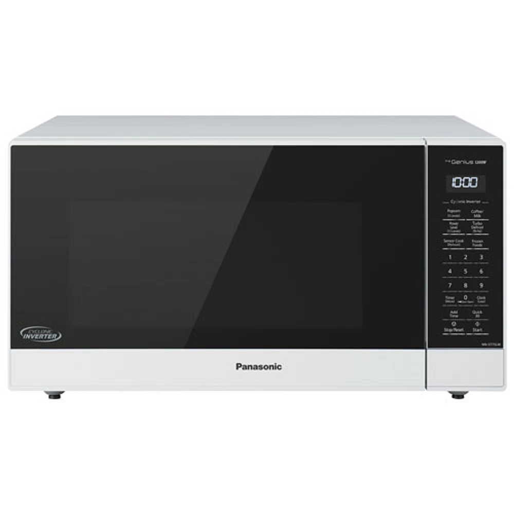 Panasonic Genius 1.6 Cu. Ft. Microwave (NNST75LWC) - White