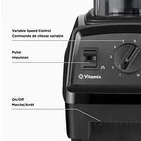 Mélangeur sur socle de 1,89 l et 1500 W E320 de Vitamix - Noir - Exclusivité Best Buy